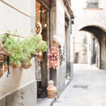 The Gothic Quarter, the old town of Barcelona