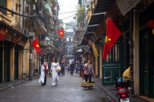 Old Quarter in Hanoi