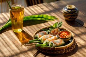 Vietnamese spring rolls