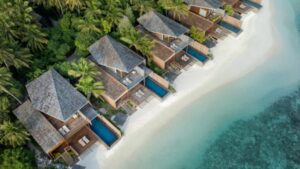 Ocean villas at the St. Regis Maldives
